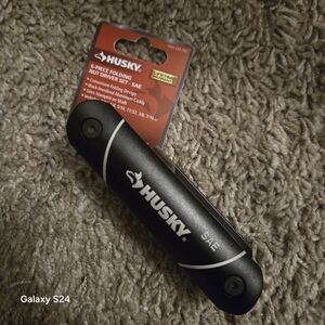 Black 6-Piece Folding Nut Driver Set